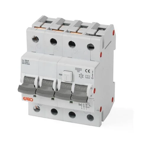 RCBO GS B16A 4P Garo Jordfeilautomat 3029078