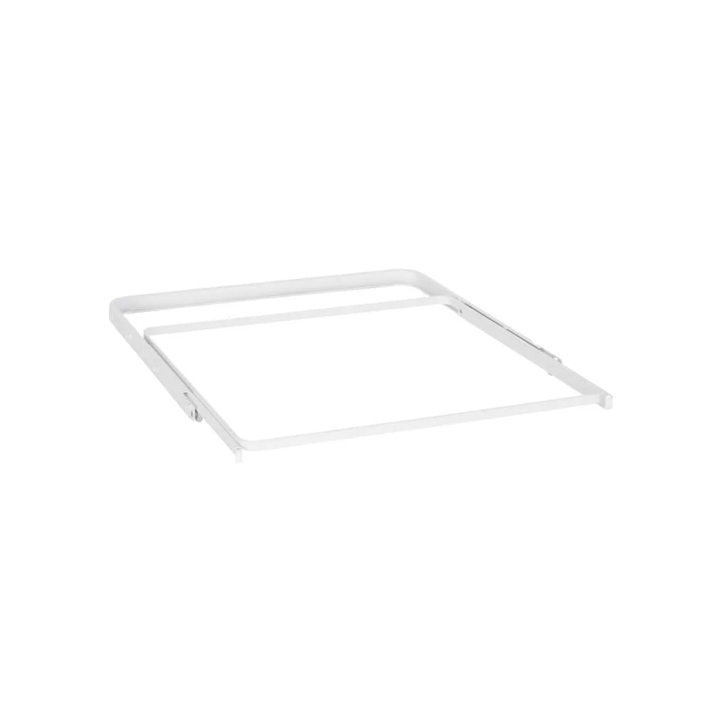 Elfa hvit uttrekksramme for 45×40 cm kurv v:6172864