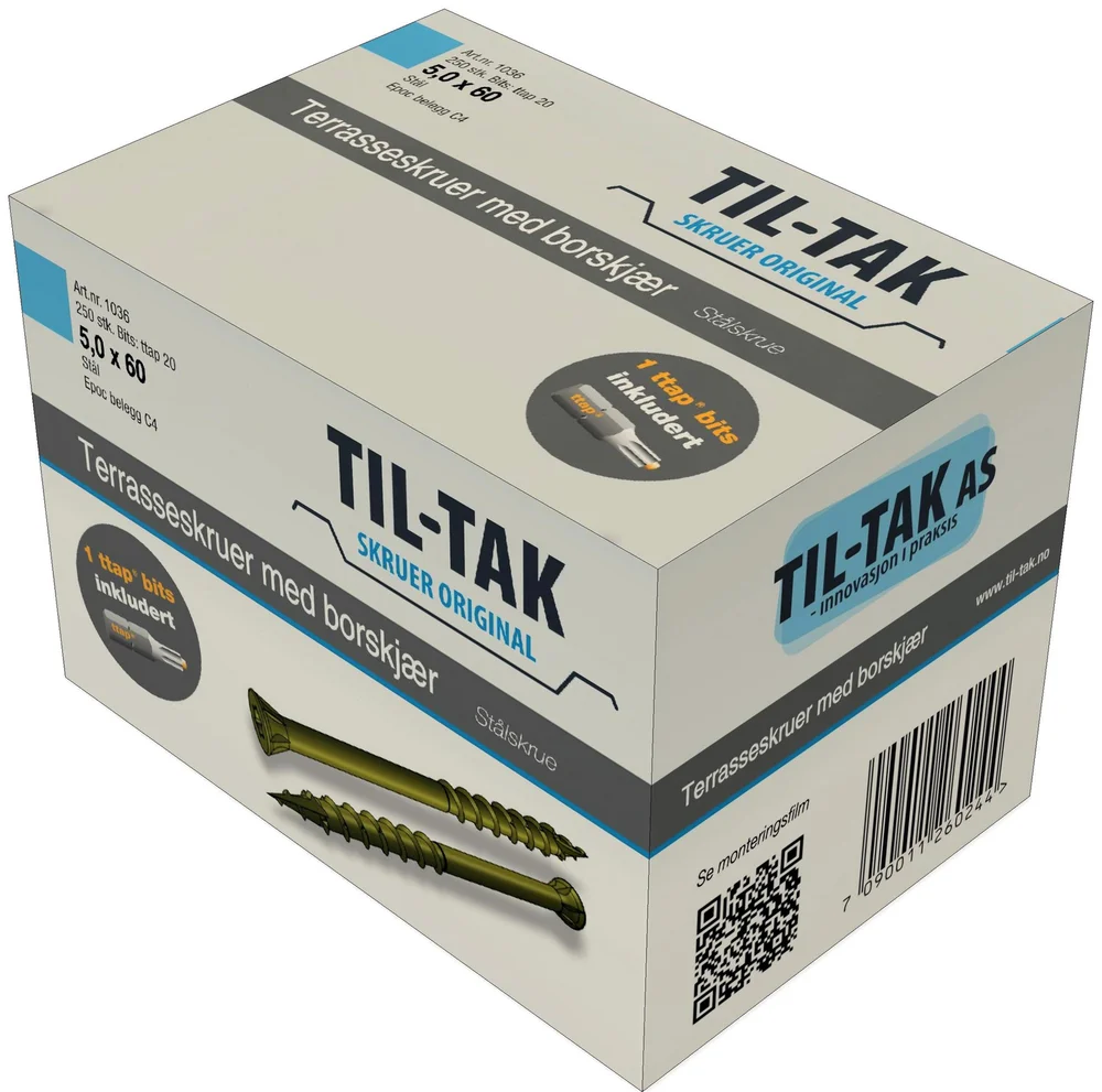 TIL-TAK TERRASSESKRUE 250STK v:1774879