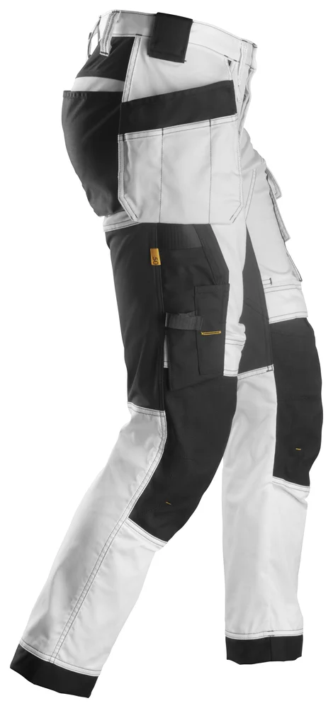 Arbeidsbukse stretch hvit str 46 v:8118995