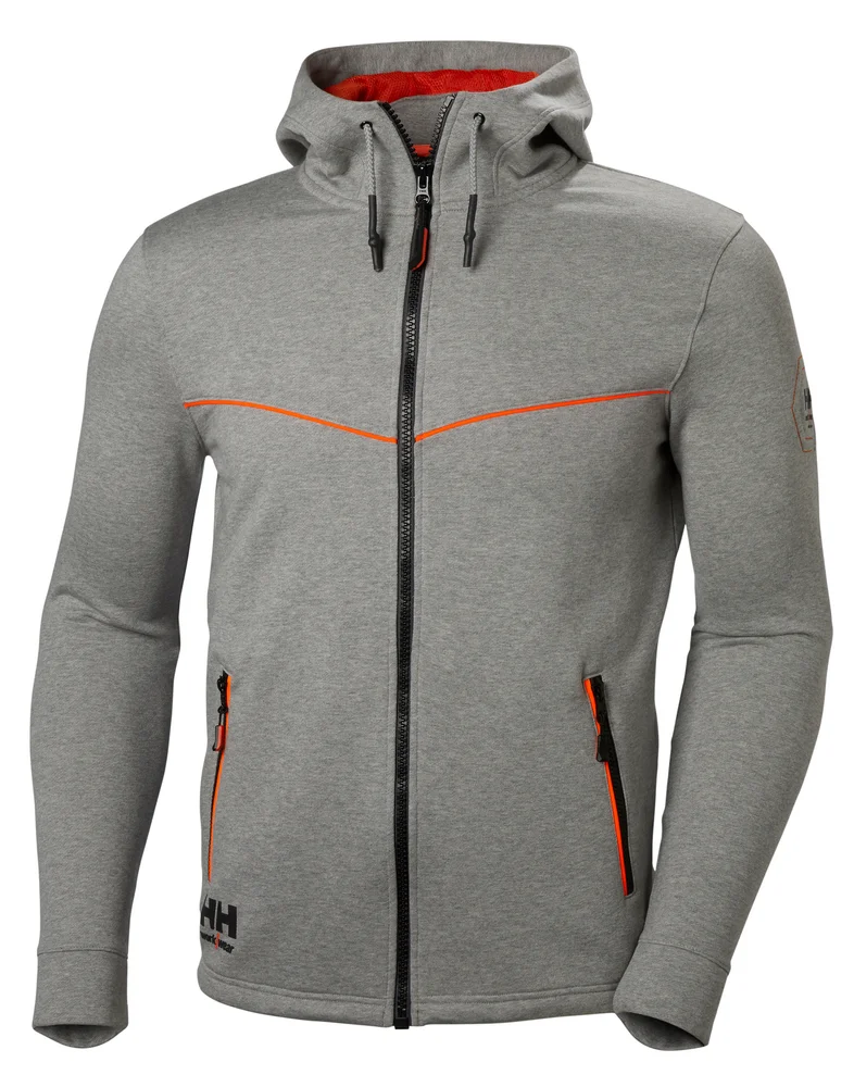 HETTEGENSER ZIP 79197 GRÅMELERT XL v:6867637