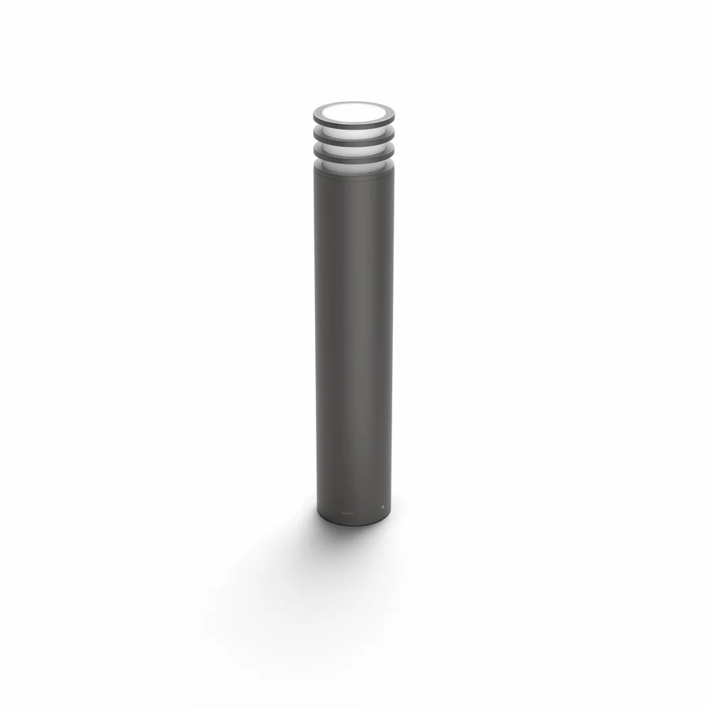Philips Hue Stolpe Lucca HUE, utendørs, 9W, svart v:6696847 Philips Hue Stolpe Lucca HUE, utendørs, 9W, svart v:6696847