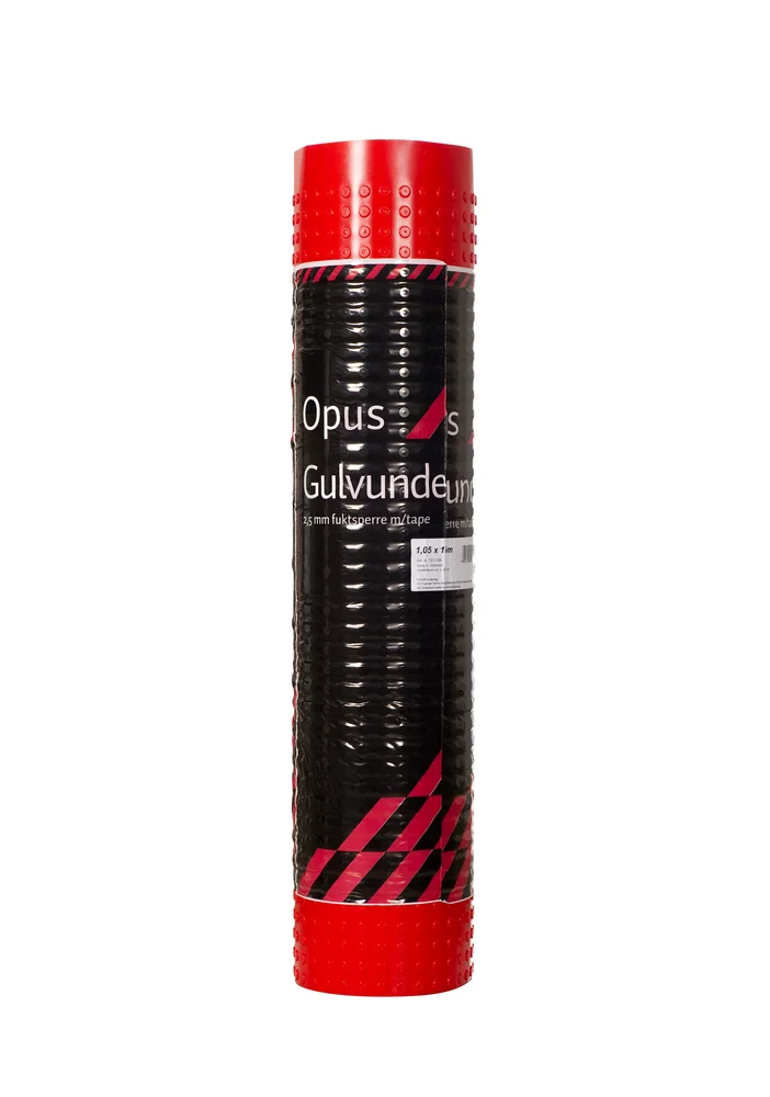 Opus gulvunderlag med fuktsperre 2,5 mm v:8469531