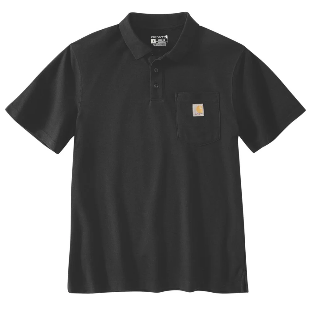 Carhartt Pikéskjorte, svart v:3361994 Carhartt Pikéskjorte, svart v:3361994