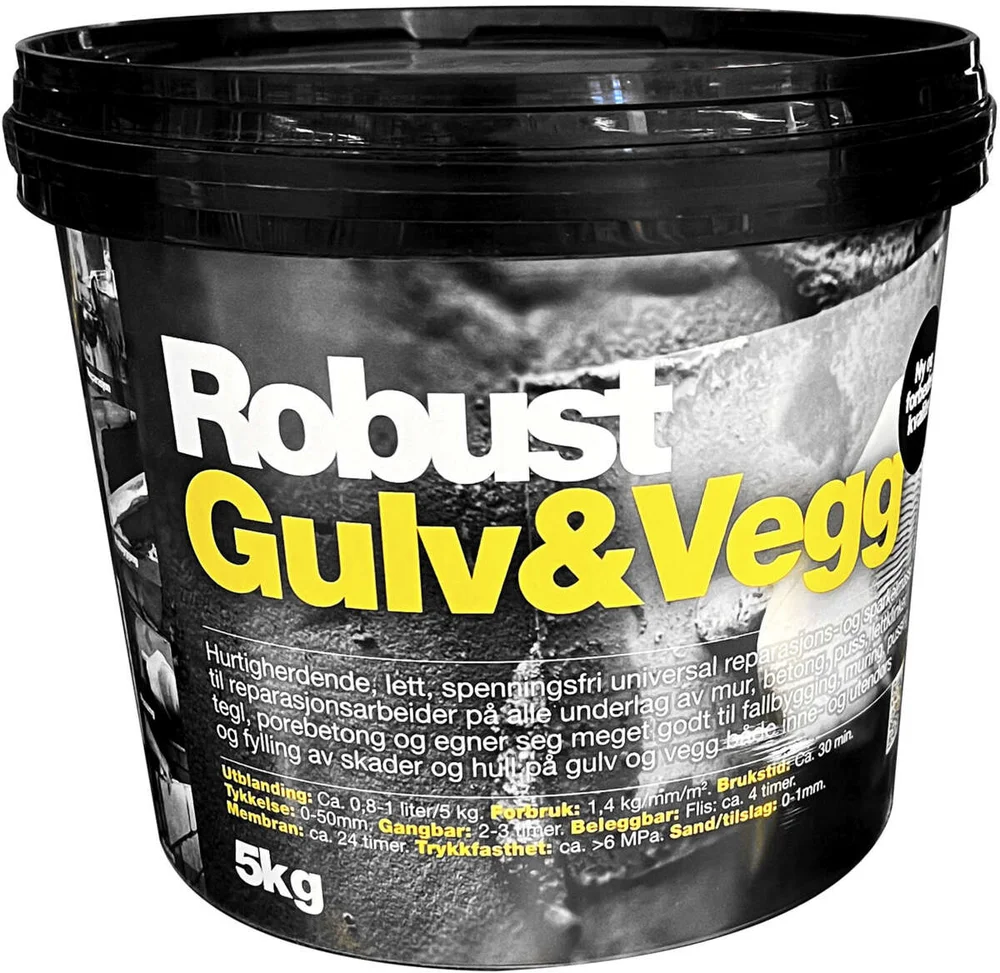 Robust Gulv&Vegg reparasjonsmasse v:7823031