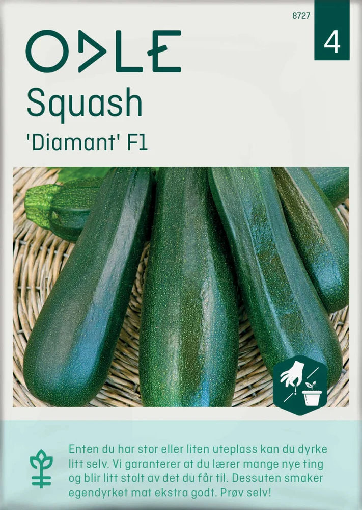 Odle 'Diamant' F1 squash frø v:7230034