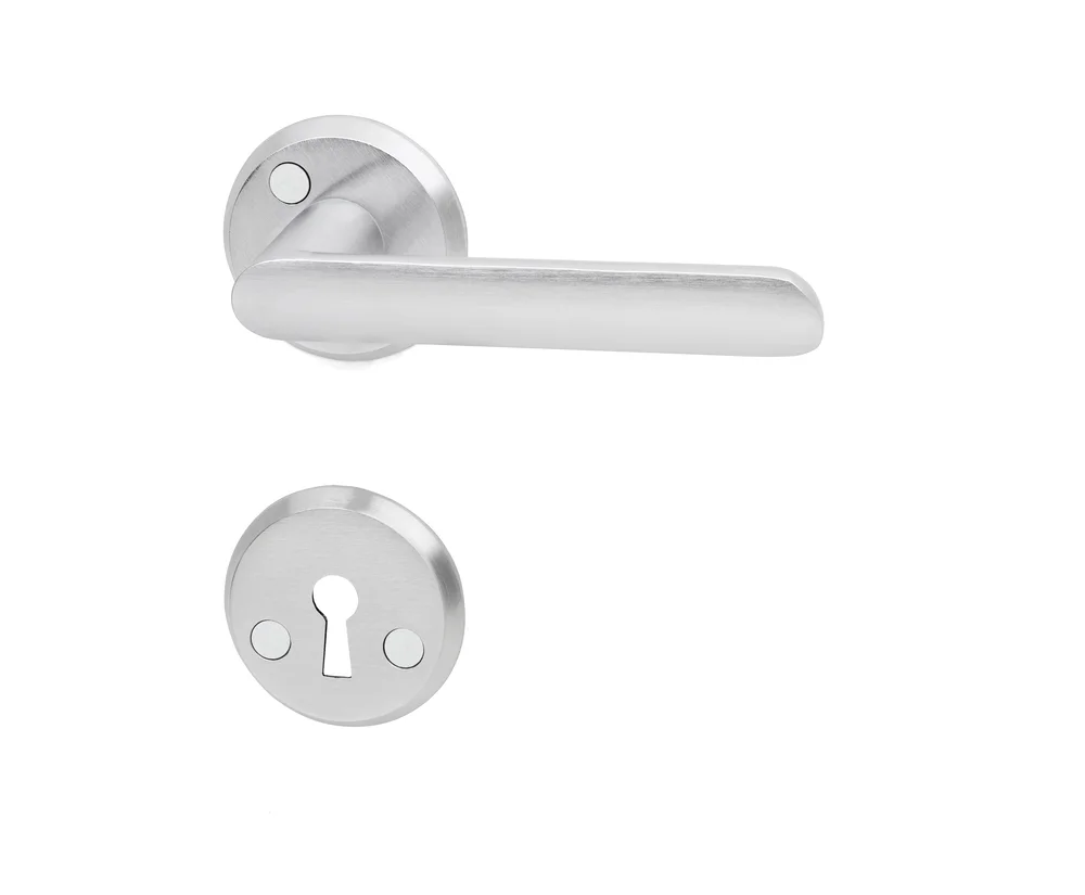Dørhåndtak inne ny New york børstet krom 38-42 mm v:4542883 Dørhåndtak inne ny New york børstet krom 38-42 mm v:4542883