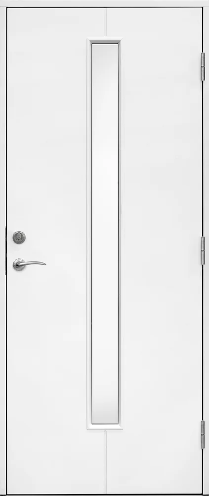 Ytterdør Linnea 90×210 cm hvit venstre v:3390839 Ytterdør Linnea 90×210 cm hvit venstre v:3390839