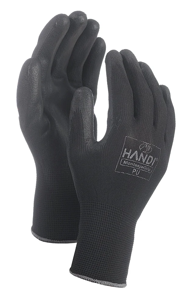 Hanske montasje poly 10 2387 handi montasje hanske polyuretan str 10 v:6756675