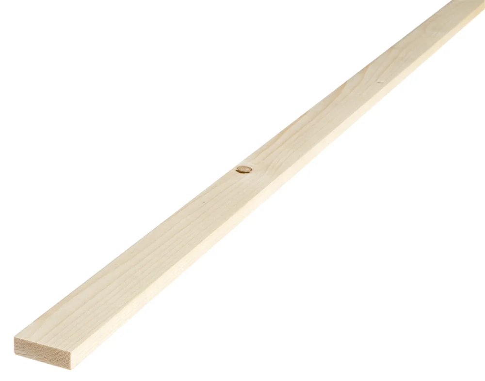 Lekt kl1 gran-furu ubehandlet buntet 11x36x4200 mm v:3282828