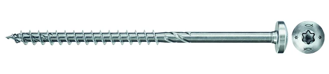 Treskrue inv elz pan 6,0x80 a50 fpf ii ptp bc delgjenge elz tx30 v:4934548