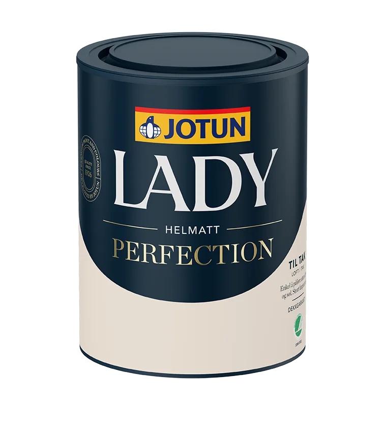 Jotun LADY Perfection tak helmatt hvit 0,68 l – takmaling v:9798207 Jotun LADY Perfection tak helmatt hvit 0,68 l – takmaling v:9798207