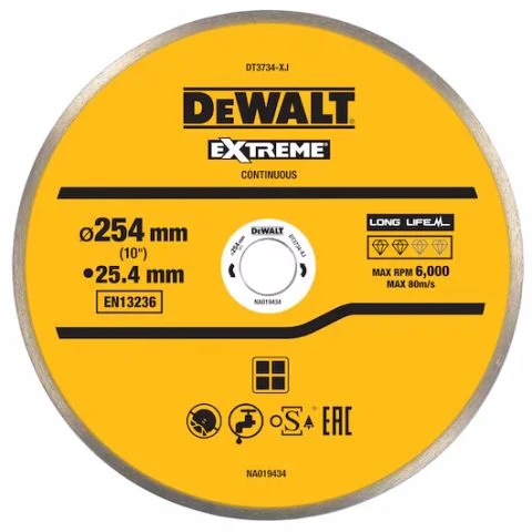 DT3734-XJ Dewalt Diamantkappeskive 4053870 DT3734-XJ Dewalt Diamantkappeskive 4053870