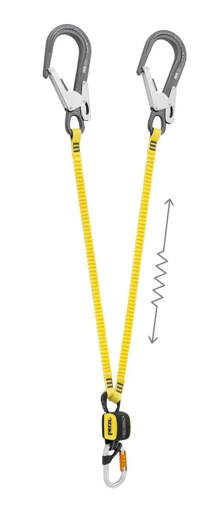 PETZL DOBBEL ELASTISK FALLDEMPERLINE PETZL ABSORBICA v:8788471