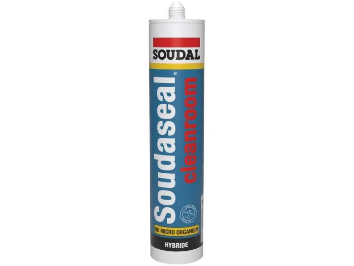 Fugemasse Soudaseal Cleanroom Hvit 290ml v:7440491 Fugemasse Soudaseal Cleanroom Hvit 290ml v:7440491