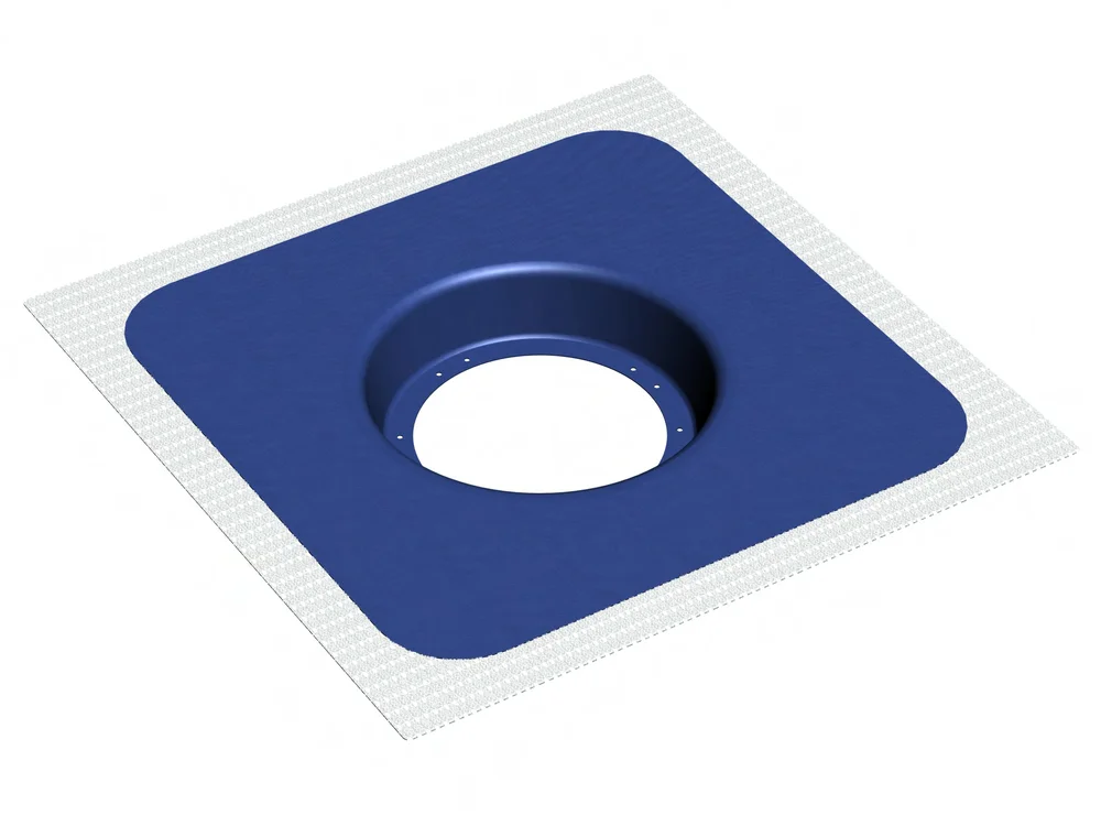 Slukmansjett til våtromsystem 350 x 350 mm hulldiamater 165 mm v:4352911