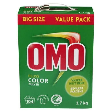 OMO TØYVASK OMO PLUSS COLOR 3,7KG v:2293546