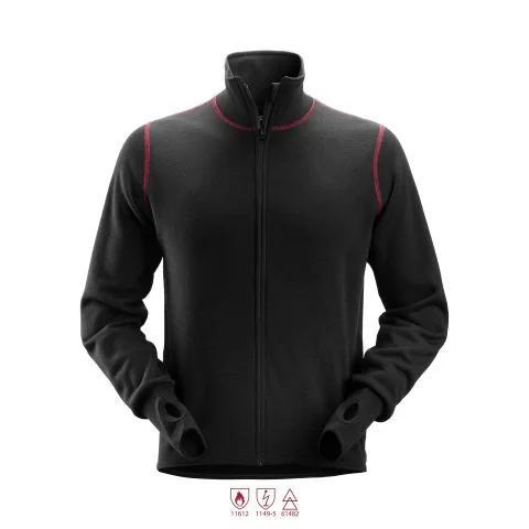 1563 ProtecWork Snickers Workwear Ullfrottéjakke 1283954 1563 ProtecWork Snickers Workwear Ullfrottéjakke 1283954
