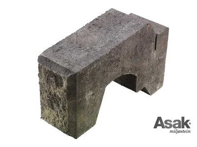 Støttemur Mini Exclusive 1/2 Gråmix – Asak v:7458295 Støttemur Mini Exclusive 1/2 Gråmix – Asak v:7458295