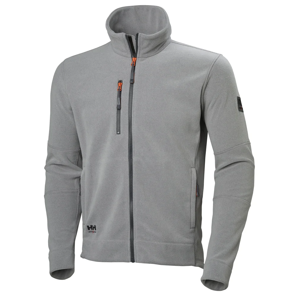 Helly Hansen Workwear Fleecejakke Polartec Kensington, grå v:6619555