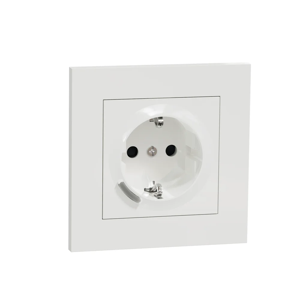ELKO PLUS SMARTSTIKK ENKEL 16A INNFELT HVIT v:1231154 ELKO PLUS SMARTSTIKK ENKEL 16A INNFELT HVIT v:1231154