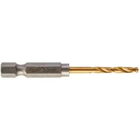 SHOCKWAVE Red Hex HSS-G TIN Milwaukee Metallbor JZ12153-3