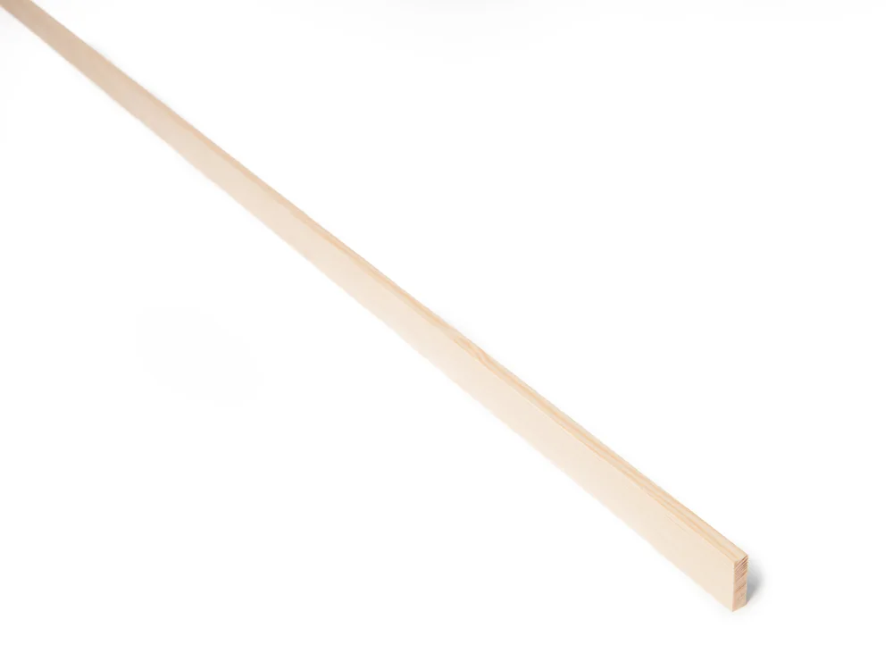 Glattkantlist 6×21 mm ubehandlet furu v:1135190 Glattkantlist 6×21 mm ubehandlet furu v:1135190