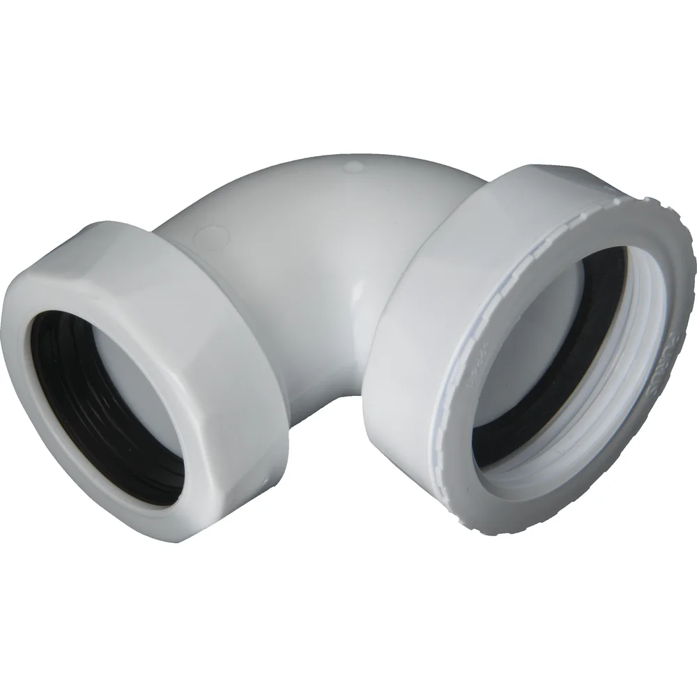 PURUS UTLØPSVINKEL 1 1/4" – 1 1/2" X 32MM PP HVIT v:7998759