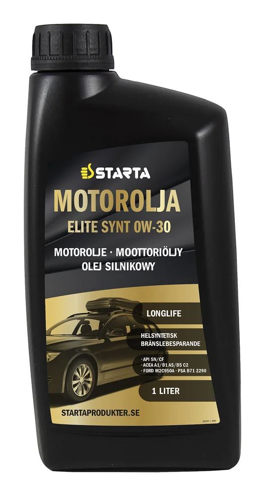 Starta Motorolje Elite Synthetic, 0W-30 v:7772500