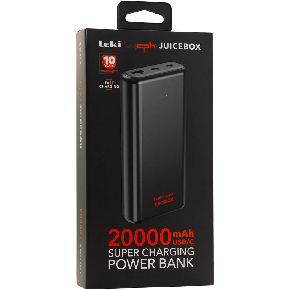 LEKI BYCPH JUICEBOX POWERBANK 20.000 MAH v:4047965 LEKI BYCPH JUICEBOX POWERBANK 20.000 MAH v:4047965