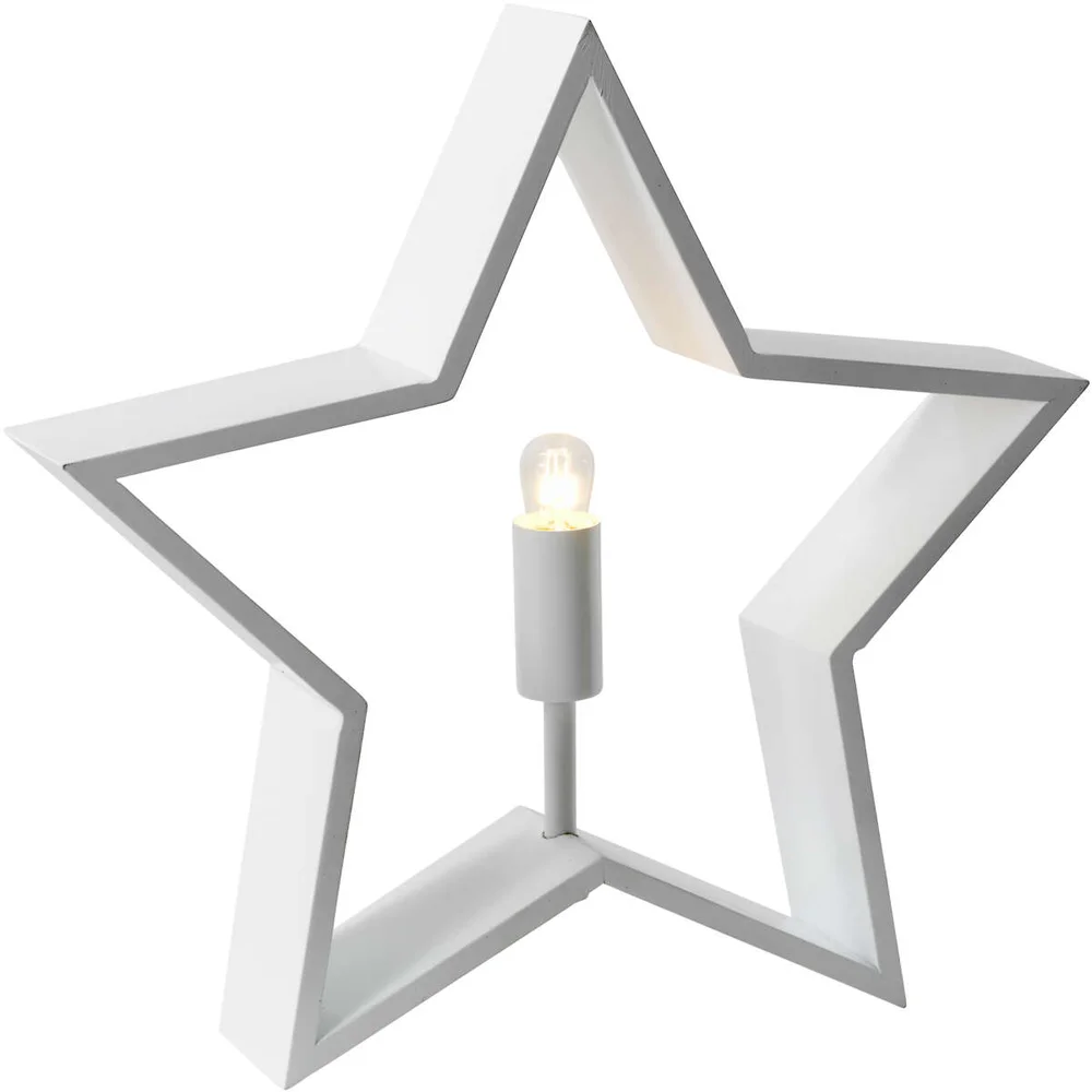 Bordstjerne hvit v:3065727