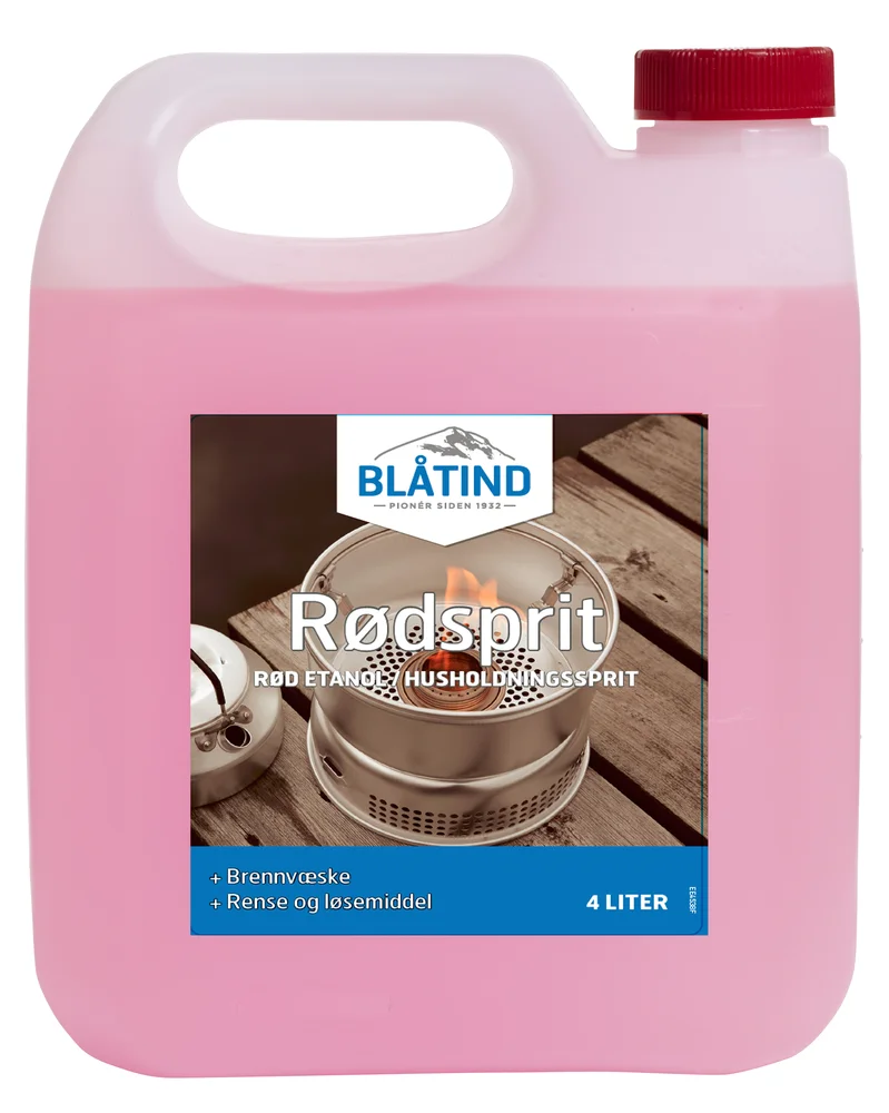 Blåtind rødsprit 4 liter v:4870419
