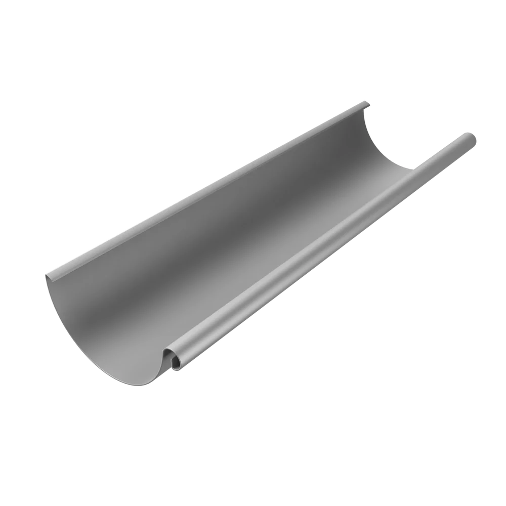 Takrenne Aluminium T125 4m Sølv metallic – Grøvikrenna v:4427684