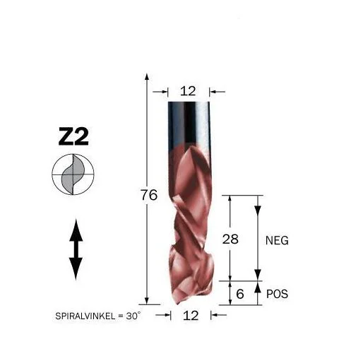 60-156MC Cobolt Spiralfres 1700222 60-156MC Cobolt Spiralfres 1700222