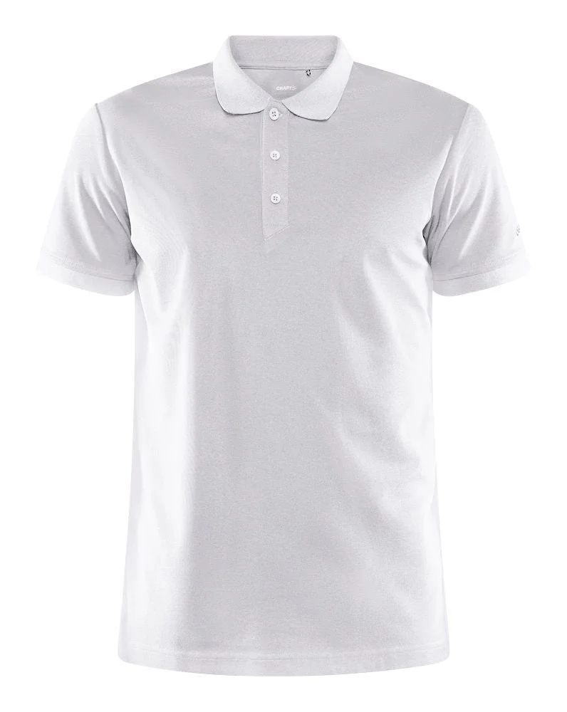 CRAFT T-SHIRT PIQUE CORE UNIFY M HVIT v:7665370