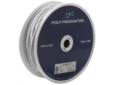 POLY PRODUKTER GUMMISNOR FLETTET 10MM HVISPO v:9220726