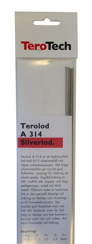 – Sølvlodd A314 1,5 mm, 5 st v:2545857