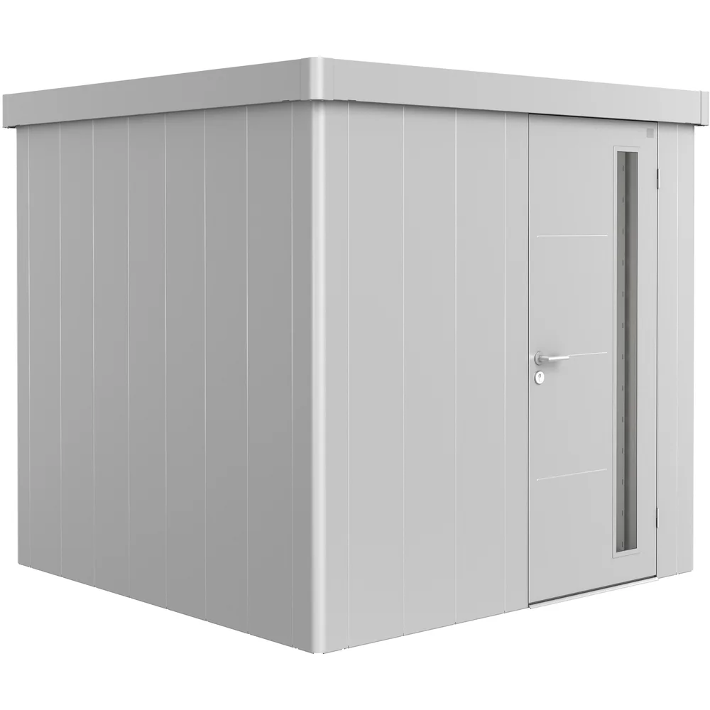 BIOHORT REDSKAPSBOD NEO 2B STD. DØR SØLV METALLIC v:9764453
