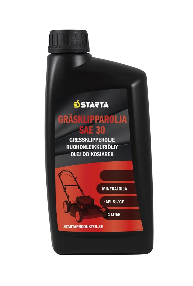STARTA GRESSKLIPPEROLJE SAE30 1 L v:2695916 STARTA GRESSKLIPPEROLJE SAE30 1 L v:2695916