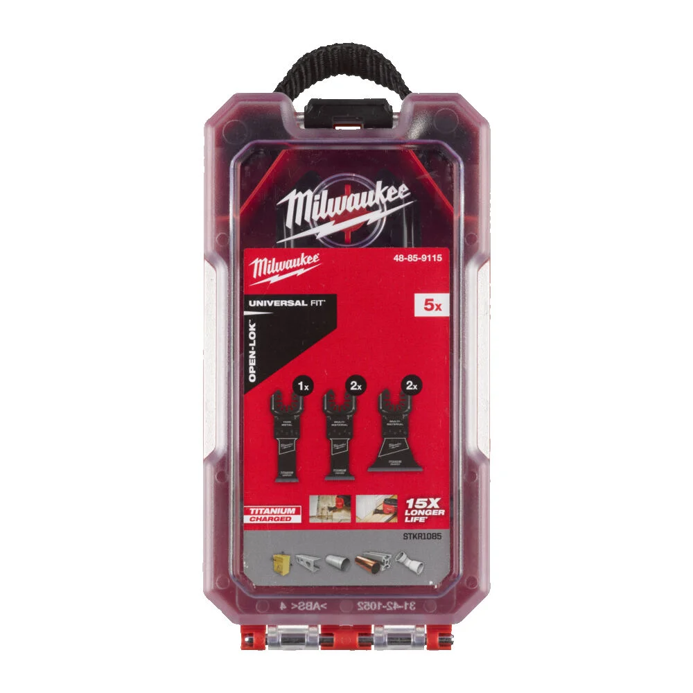 Sagbladsett 5 stk multi materiale v:5221677