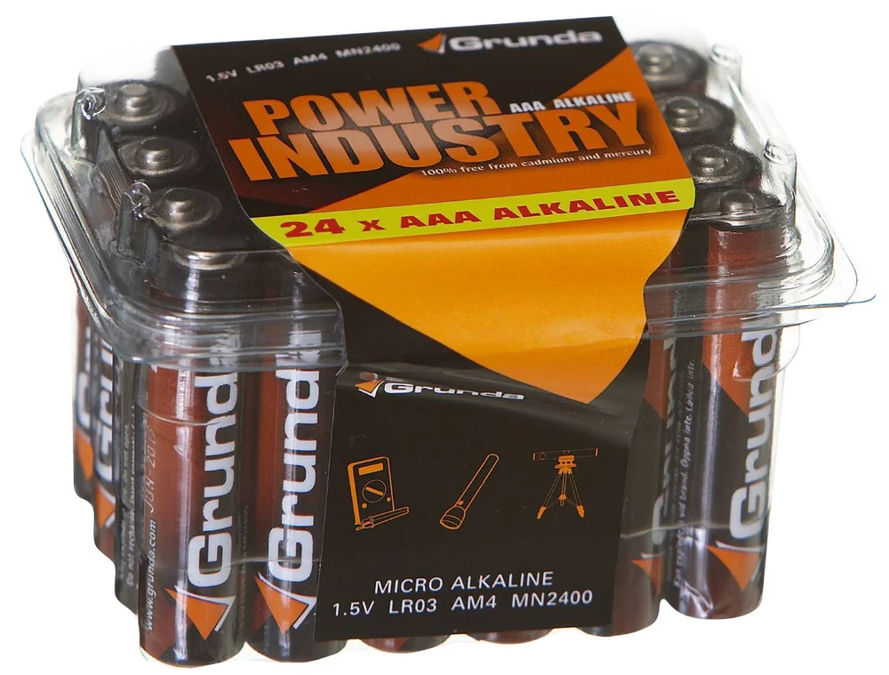 Batteri grunda aaa industripak v:3746281