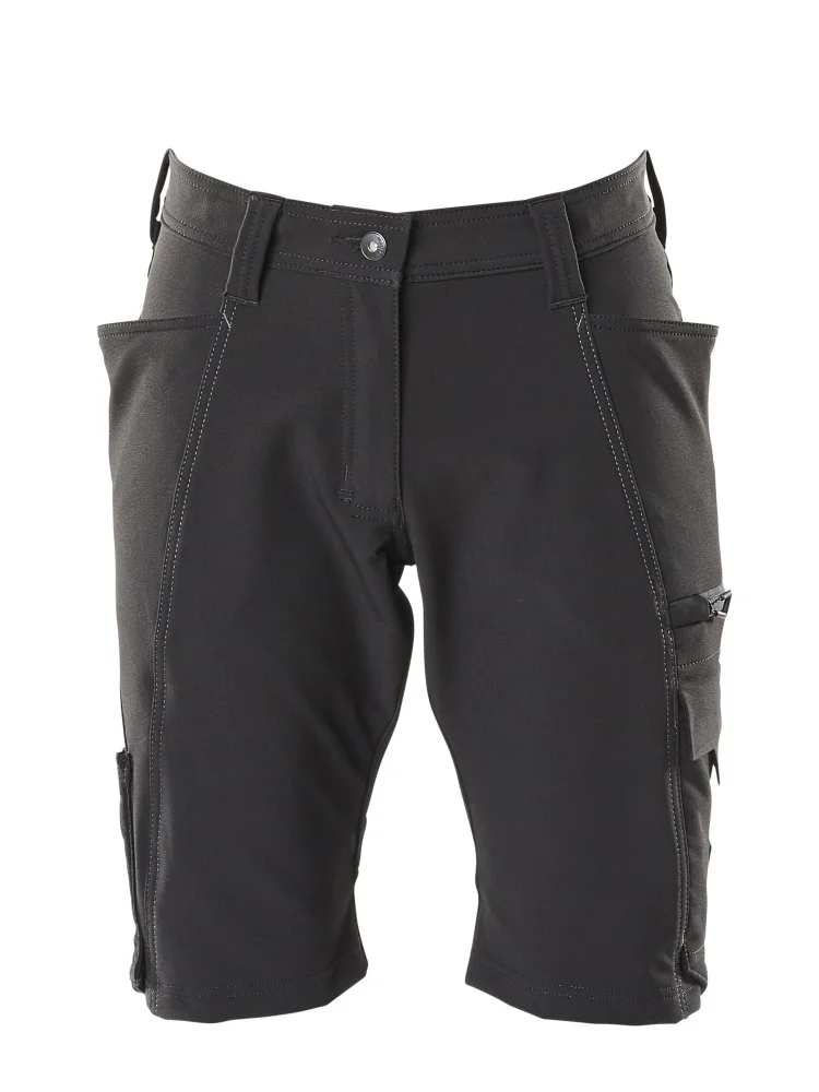 Shorts 18044 svart c48 kvinne, pearl fit, stretch v:2108388 Shorts 18044 svart c48 kvinne, pearl fit, stretch v:2108388