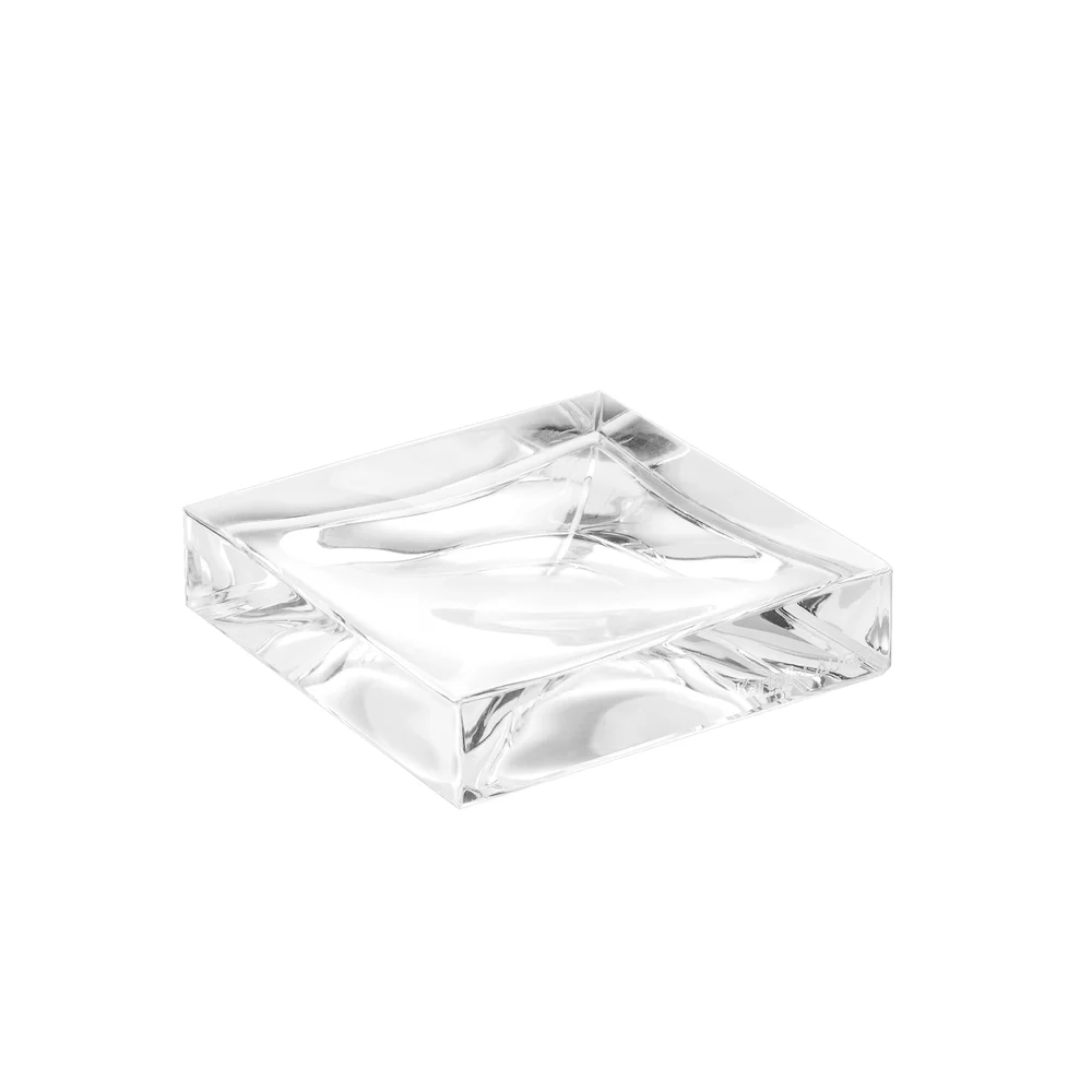 LAUFEN KARTELL SÅPEBEHOLDER BOXY HARD PLAST GJENNOMSIKTIG v:7242626