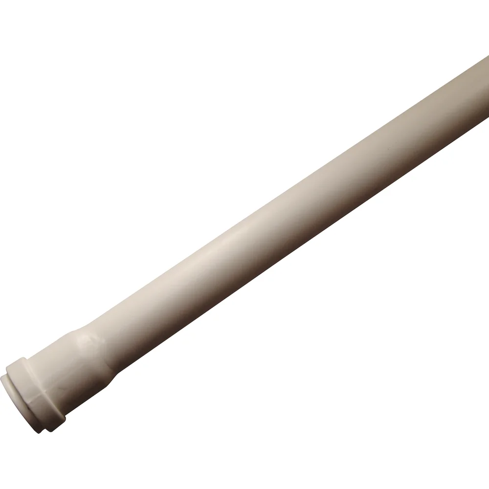 AVLØPSRØR 50MM PP HVIT 2M M/MUFFE v:4421501