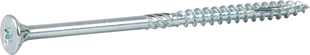 Treskrue Essdrive senkhode blankforsinket 5x80 mm 100 stk v:9474054