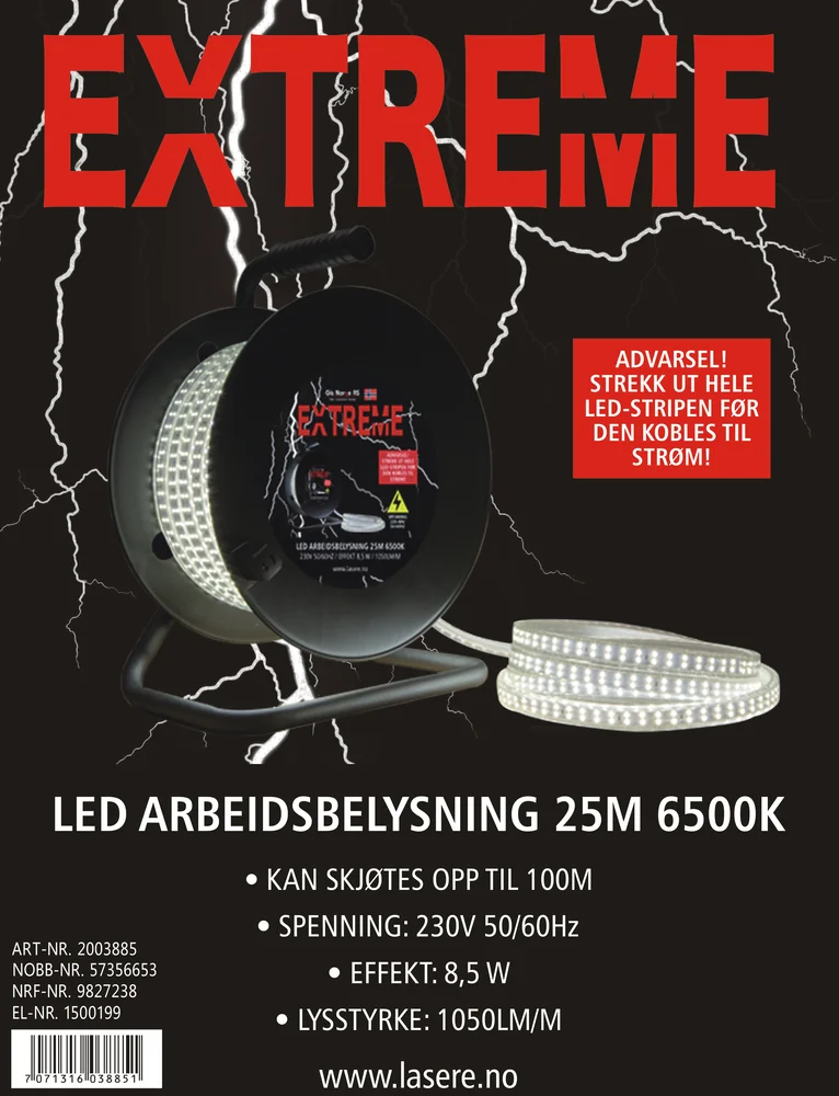 Kabeltrommel led 25m v:9803871