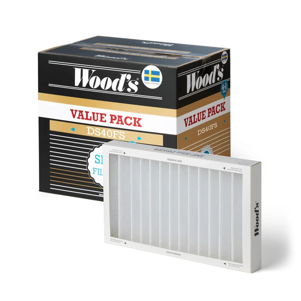 Wood's SMF-filter DS40FS, 5-pakning v:3212050
