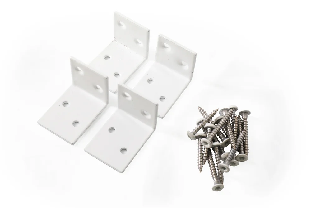 FESTEBESLAG LEVEGG/STAKIT 4 PK HVIT v:1426990 FESTEBESLAG LEVEGG/STAKIT 4 PK HVIT v:1426990
