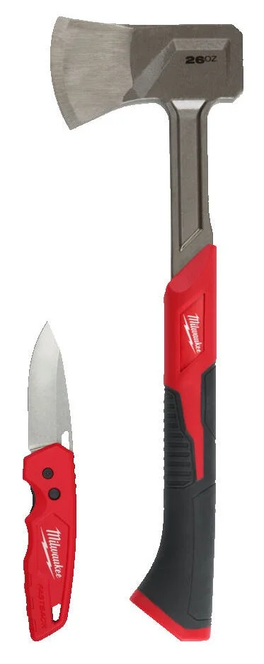 MILWAUKEE ØKS + KNIV PROMOKIT 2DEL v:7883807