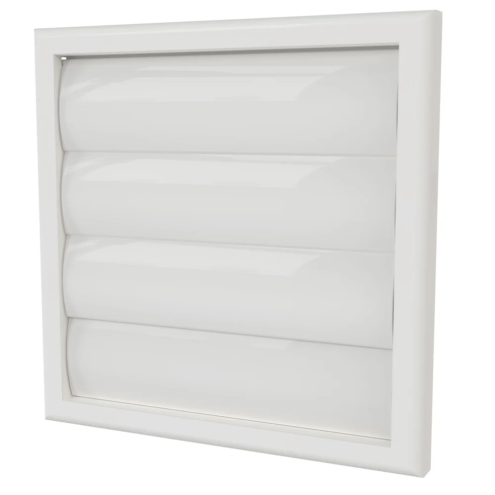 LAMELLVENTIL PL 150 M/STUSS HVIT v:3908286